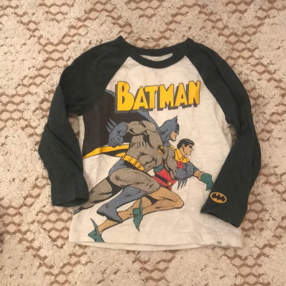 Gap Batman top 2T long sleeve